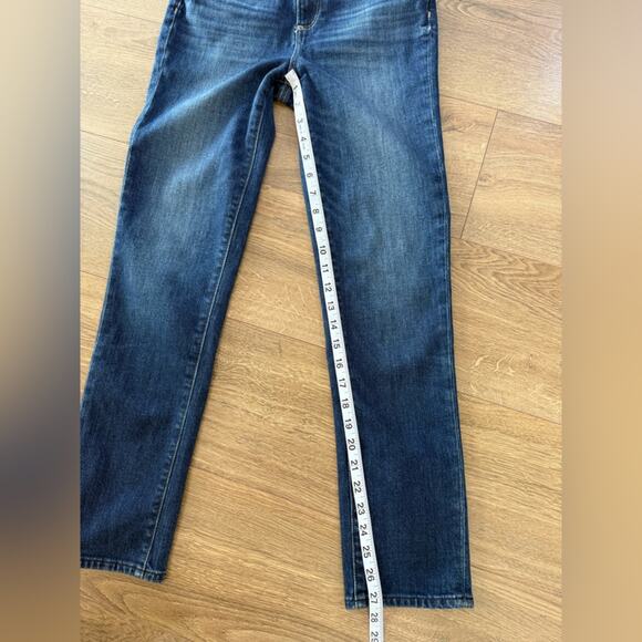 Paige Sarah Slim Jeans In Downtown Wash Size 25 - Picture 12 of 12